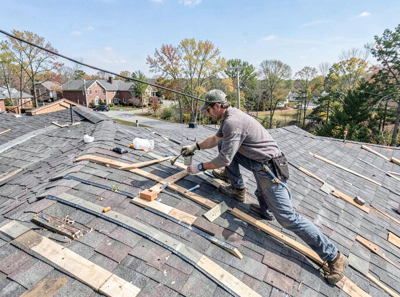 roofing contractor in South Muncie, IN